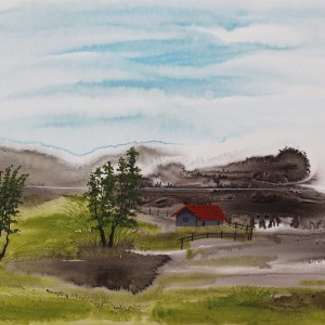 ORIGINAL ARTWORK WATERCOLOUR ON PAPER