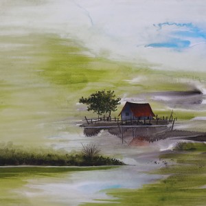 ORIGINAL ARTWORK WATERCOLOUR ON PAPER