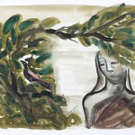 WATERCOLOUR ON PAPER ARTPRINT