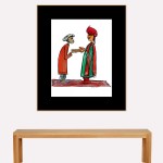 ORIGINAL ARTWORK ACRYLIC ON PAPER