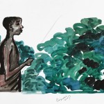 WATERCOLOUR ON PAPER ARTPRINT