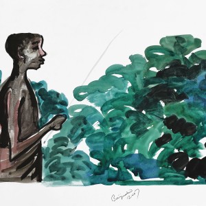 WATERCOLOUR ON PAPER ARTPRINT