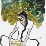 WATERCOLOUR ON PAPER ARTPRINT