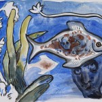 WATERCOLOUR ON PAPER ARTPRINT