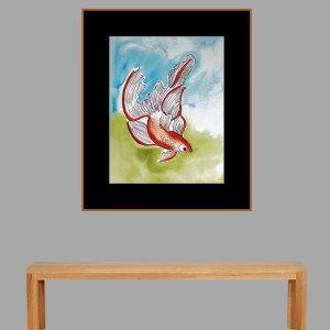 ORIGINAL ARTWORK WATERCOLOUR ON PAPER