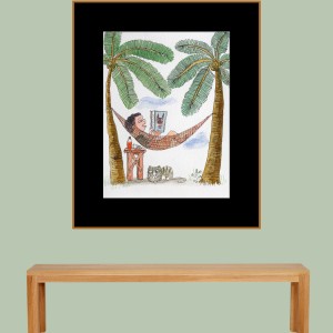 ORIGINAL ARTWORK WATERCOLOUR ON PAPER