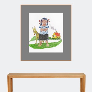 ORIGINAL ARTWORK WATERCOLOUR ON PAPER