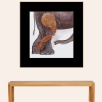 ORIGINAL ARTWORK ACRYLIC ON PAPER