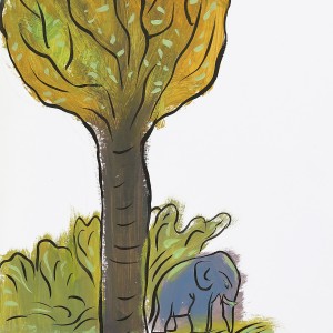 ORIGINAL ARTWORK ACRYLIC ON PAPER