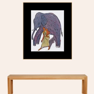 ORIGINAL ARTWORK ACRYLIC ON PAPER