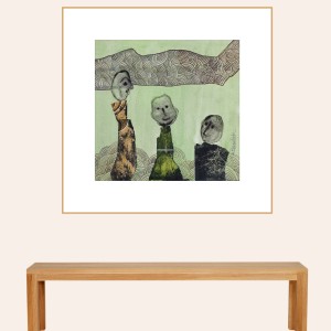 ORIGINAL ARTWORK MIXED MEDIA