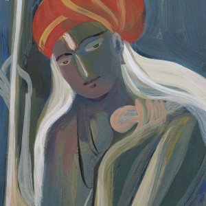 ORIGINAL ARTWORK ACRYLIC ON PAPER