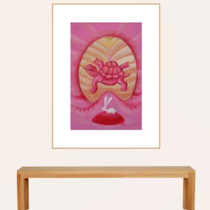 ORIGINAL ARTWORK ACRYLIC ON PAPER