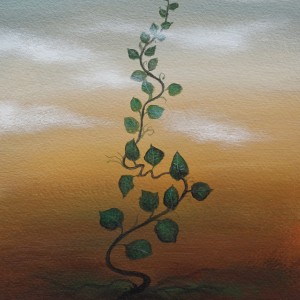 ORIGINAL ARTWORK ACRYLIC ON PAPER