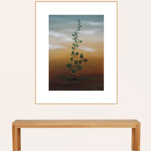ORIGINAL ARTWORK ACRYLIC ON PAPER