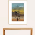 ORIGINAL ARTWORK ACRYLIC ON PAPER