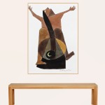 ORIGINAL ARTWORK ACRYLIC ON PAPER