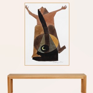ORIGINAL ARTWORK ACRYLIC ON PAPER