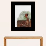 ORIGINAL ARTWORK ACRYLIC ON PAPER