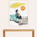 ORIGINAL ARTWORK WATERCOLOUR ON PAPER