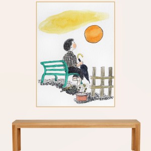 ORIGINAL ARTWORK WATERCOLOUR ON PAPER