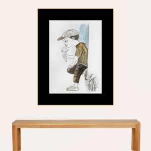 ORIGINAL ARTWORK WATERCOLOUR ON PAPER