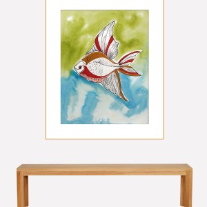 ORIGINAL ARTWORK WATERCOLOUR ON PAPER
