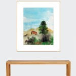 ORIGINAL ARTWORK WATERCOLOUR ON PAPER