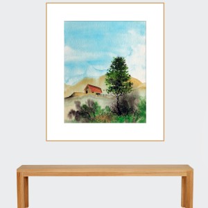 ORIGINAL ARTWORK WATERCOLOUR ON PAPER