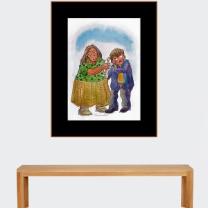 ORIGINAL ARTWORK WATERCOLOUR ON PAPER