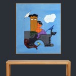 ACRYLIC ON CANVAS ARTPRINT