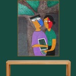 ACRYLIC ON CANVAS ARTPRINT