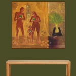 OIL PAINTING ON CANVAS ARTPRINT