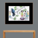 ORIGINAL ARTWORK WATERCOLOUR ON PAPER