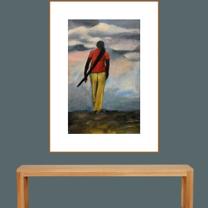 ORIGINAL ARTWORK ACRYLIC ON PAPER