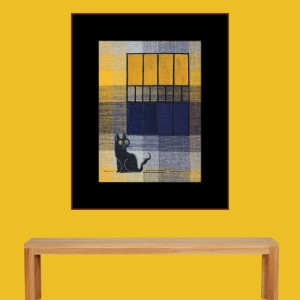 ORIGINAL ARTWORK ACRYLIC ON FABRIC