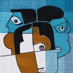 ORIGINAL ARTWORK ACRYLIC ON FABRIC