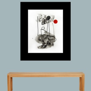 ORIGINAL ARTWORK ACRYLIC ON PAPER