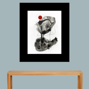 ORIGINAL ARTWORK ACRYLIC ON PAPER