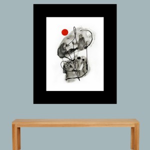 ORIGINAL ARTWORK ACRYLIC ON PAPER