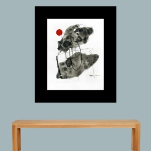 ORIGINAL ARTWORK ACRYLIC ON PAPER
