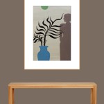 ACRYLIC ON PAPER ARTPRINT