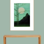 ACRYLIC ON PAPER ARTPRINT
