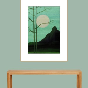 ORIGINAL ARTWORK ACRYLIC ON PAPER