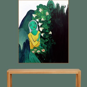 ORIGINAL ARTWORK ACRYLIC ON PAPER