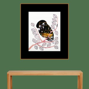 ORIGINAL ARTWORK PAPER COLLAGE