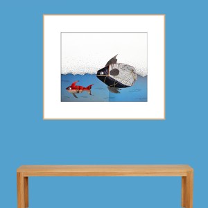 ORIGINAL ARTWORK PAPER COLLAGE
