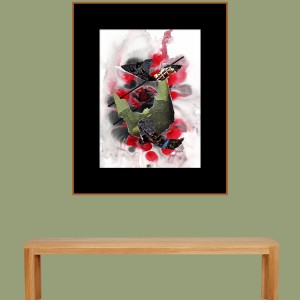 ORIGINAL ARTWORK PAPER COLLAGE