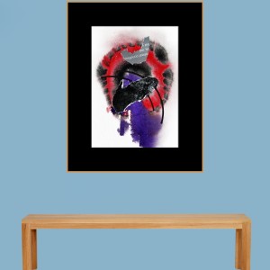 ORIGINAL ARTWORK PAPER COLLAGE