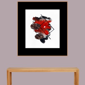 ORIGINAL ARTWORK PAPER COLLAGE